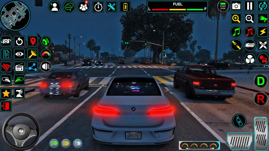 US Car Driving Game Simulator Tangkapan skrin 2