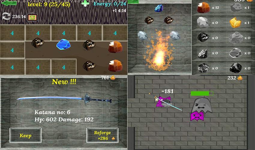 Cursed katana dungeon স্ক্রিনশট 2