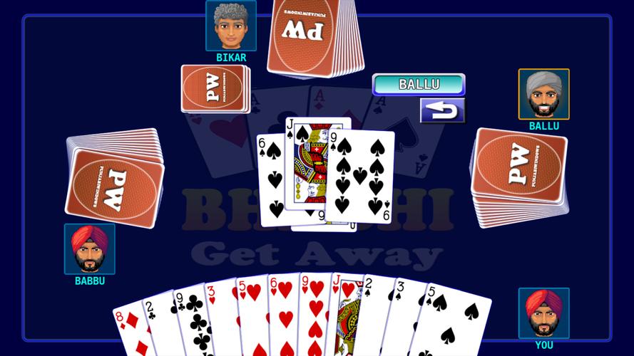 Bhabhi Card Game Capture d'écran 2