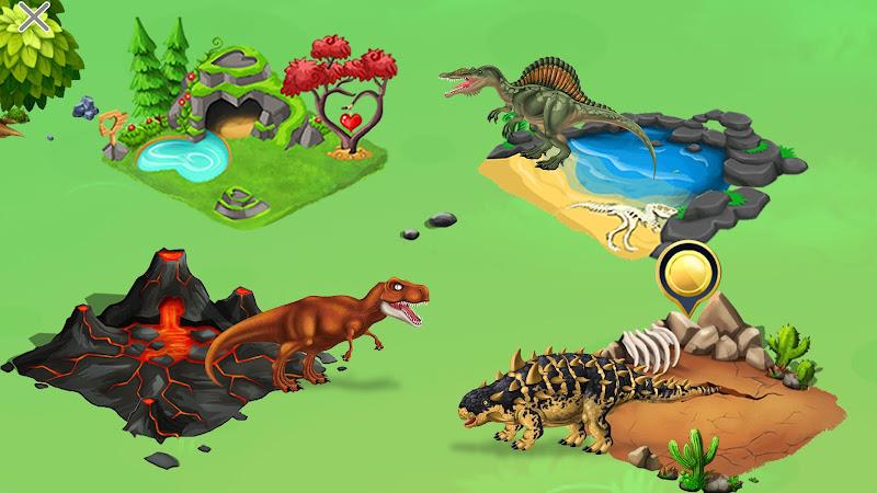 Dino World - Jurassic Dinosaur Ekran Görüntüsü 1