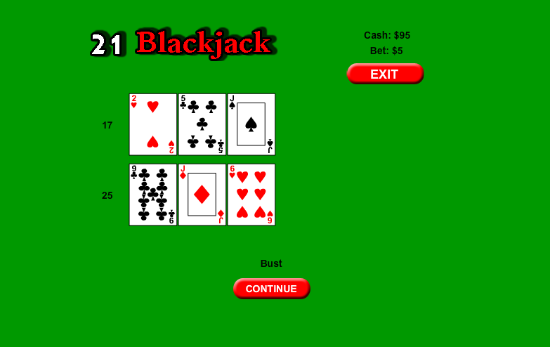 21 Black Jack by Asylum Bound Games Screenshot 0