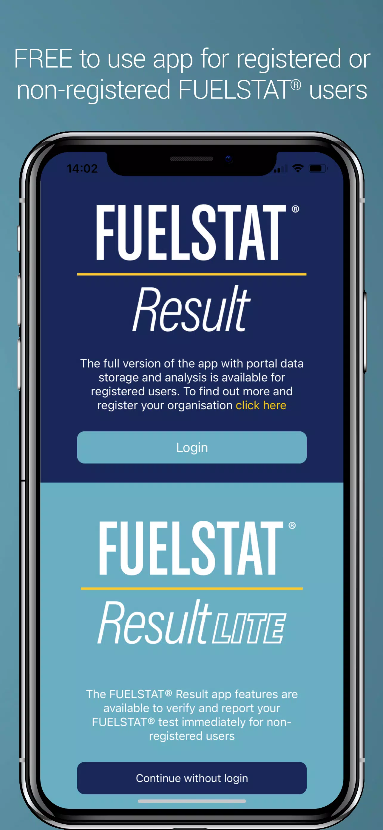 FUELSTAT Result Screenshot 0