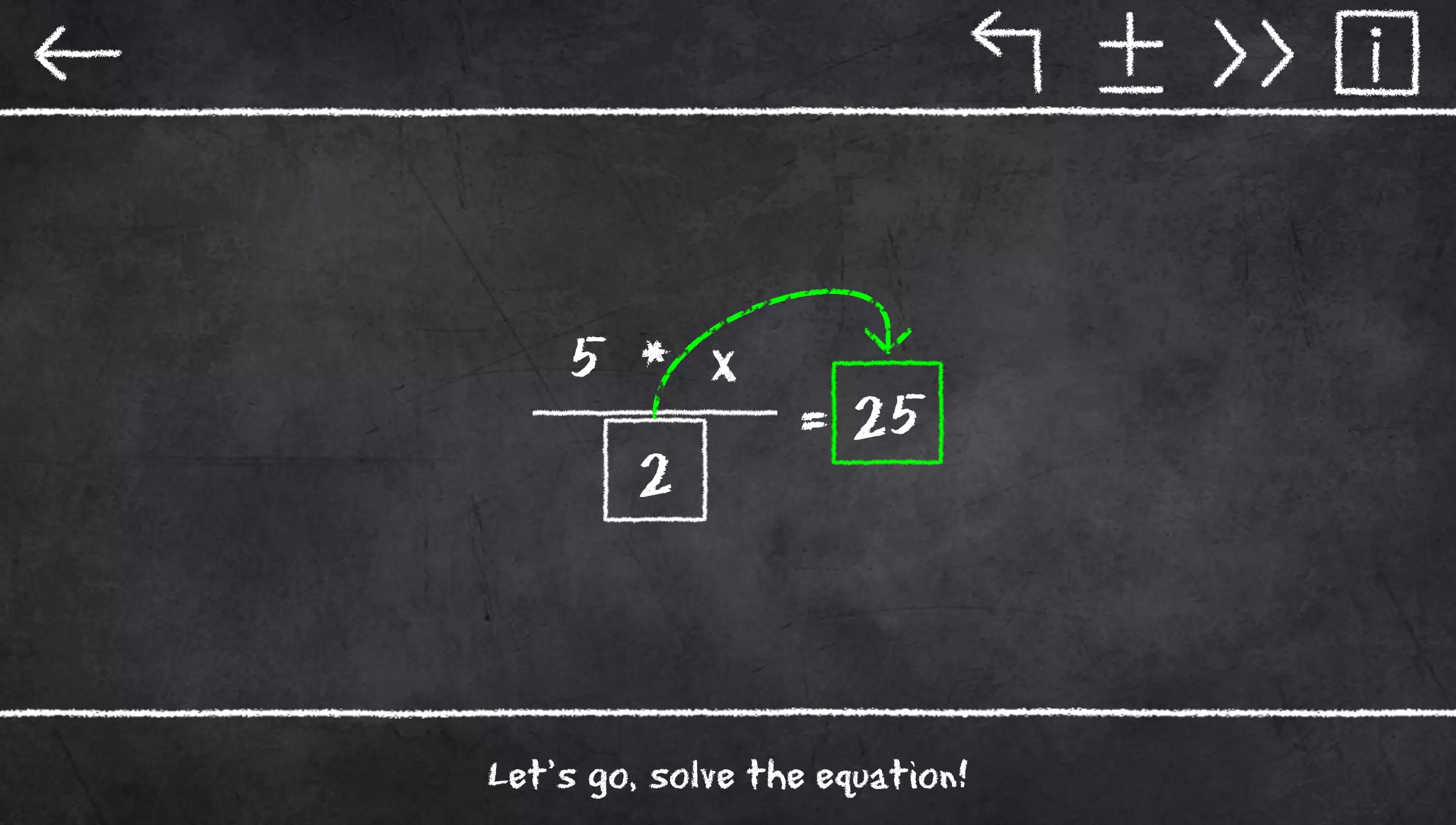 x=1: Learn to solve equations ภาพหน้าจอ 3