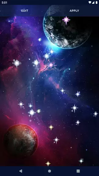 Galaxy Universe Live Wallpaper应用截图第3张