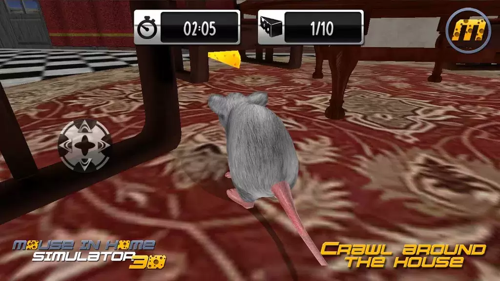 Mouse in Home Simulator 3D स्क्रीनशॉट 0