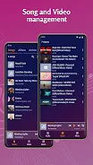 Music Player - Video Player Ảnh chụp màn hình 1