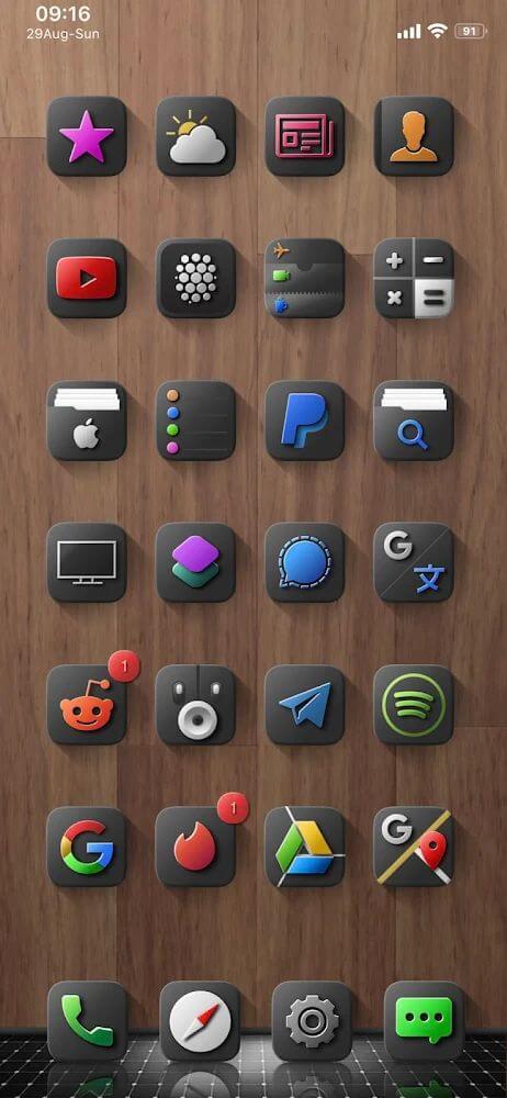 Shiiny Icon Pack Mod Screenshot 2