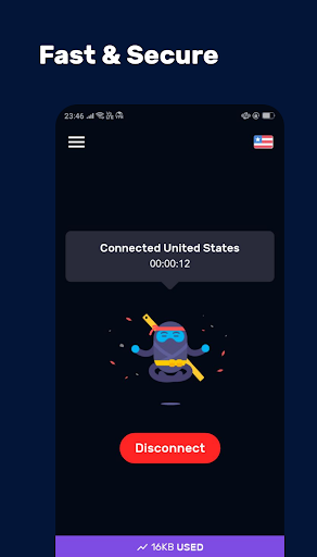 VPN9: Fast Secure VPN 스크린샷 2