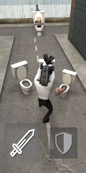 Toilet Fight Ekran Görüntüsü 0