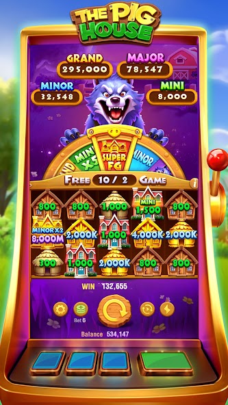 The Pig House Slot-TaDa Games Скриншот 0