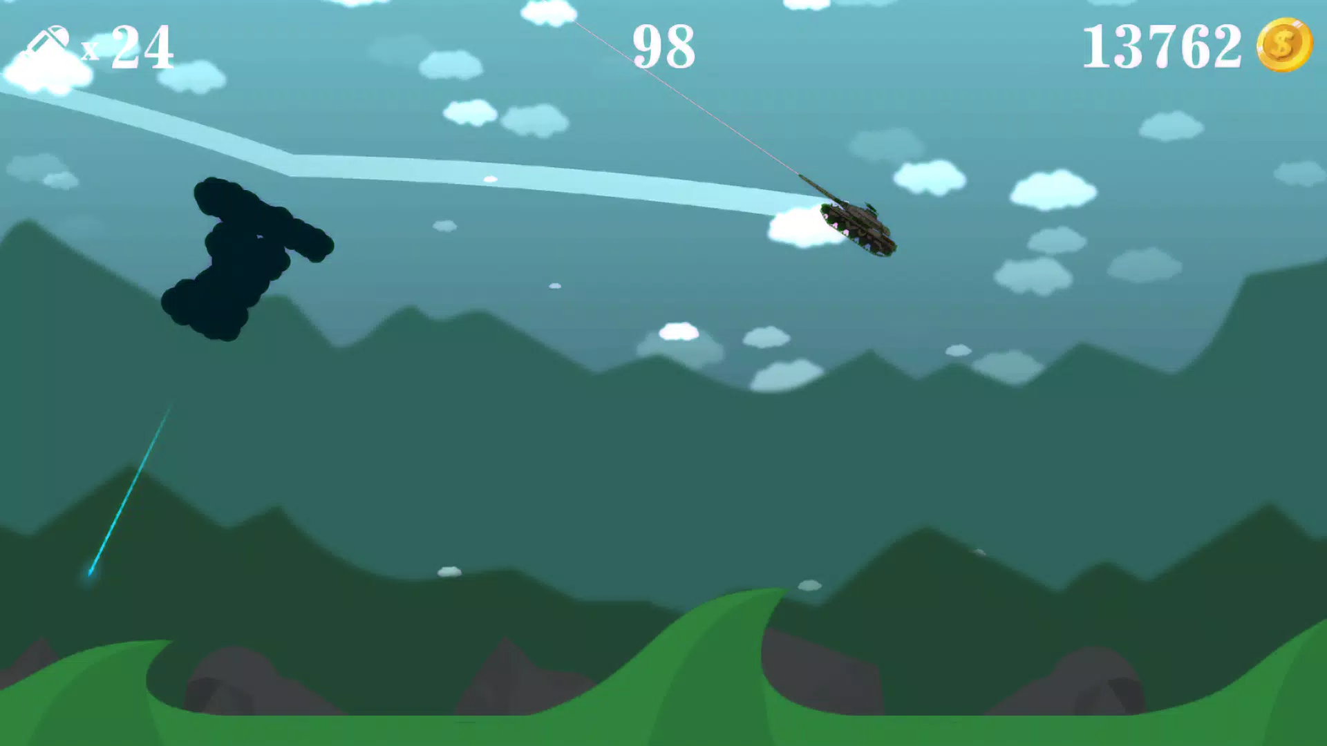 Flip the tank blast shot Screenshot 1