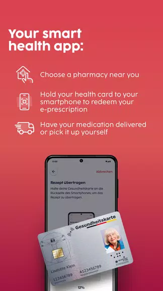 gesund.de - E-Prescription App 螢幕截圖 1