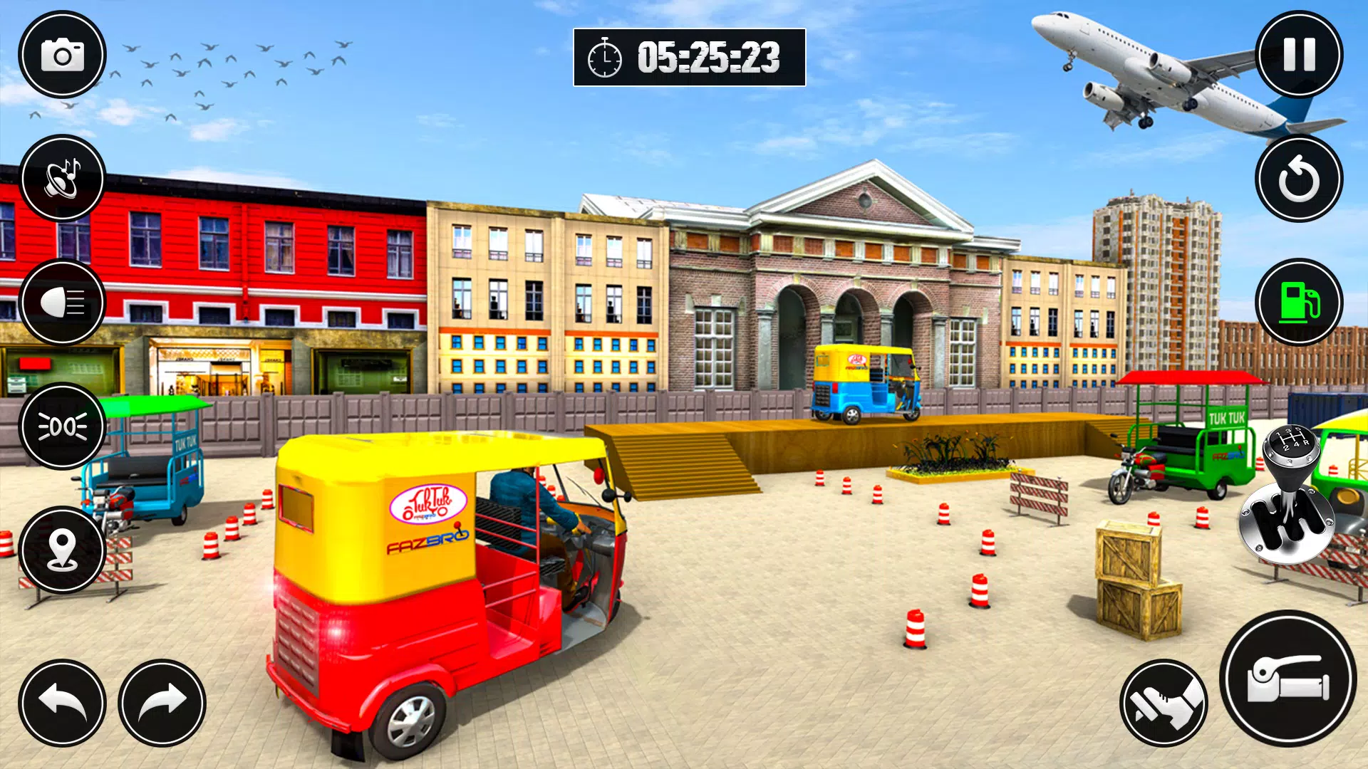 City Taxi Auto Rickshaw Game 螢幕截圖 3