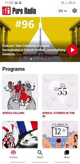 RFI Pure Radio - Podcasts应用截图第0张