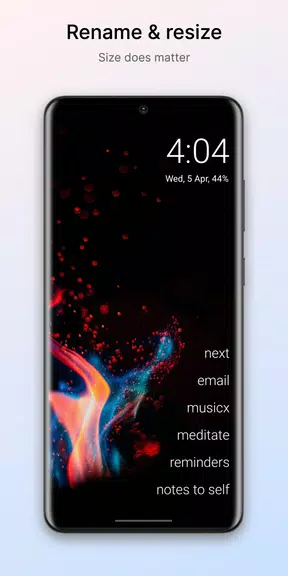 Olauncher. Minimal AF Launcher Tangkapan skrin 2