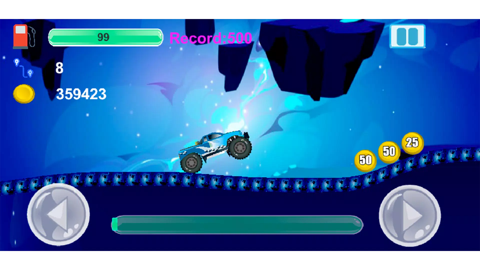 Hill Climb Car Race Adventure Captura de pantalla 0