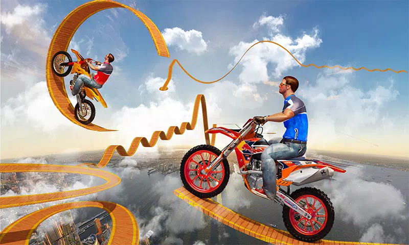 Bike Tricks Trail Stunt Master Captura de tela 2