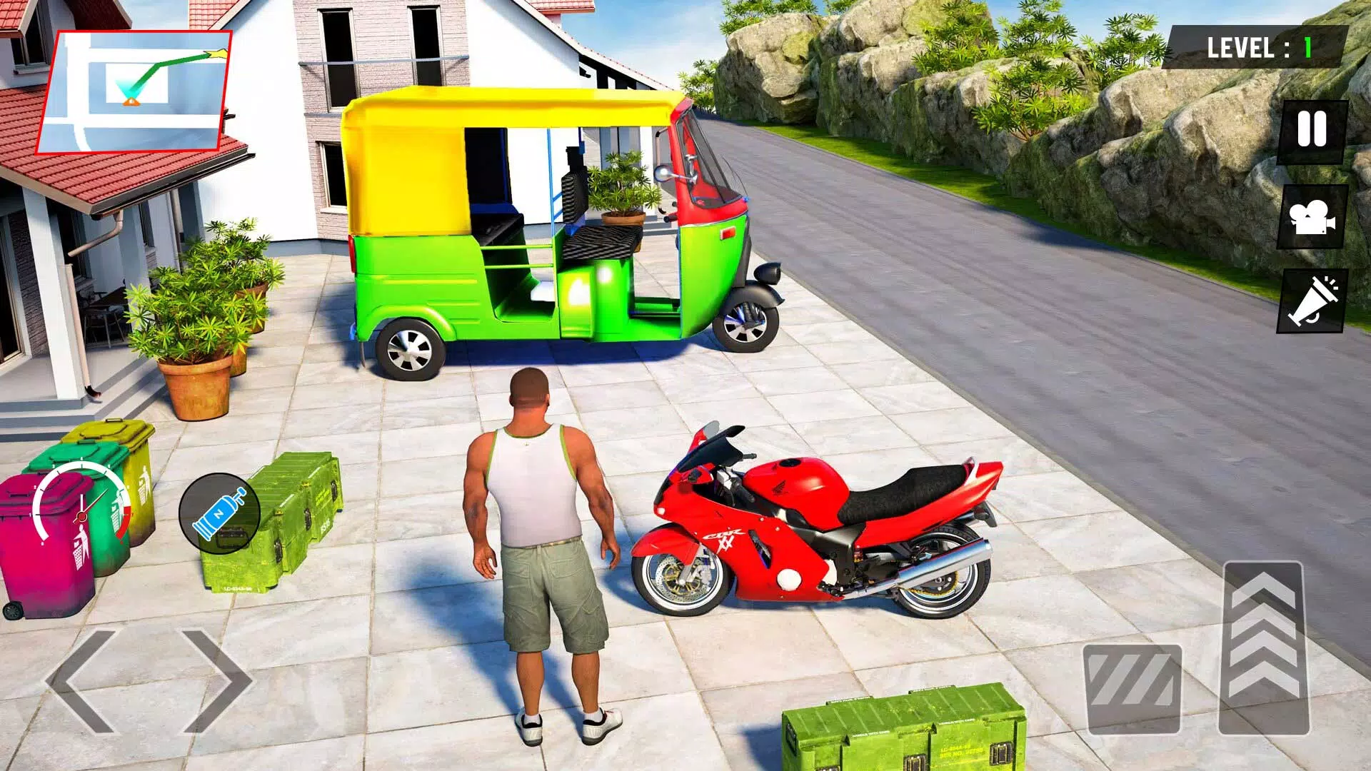 Tuk Tuk Rickshaw - Auto Game Screenshot 3