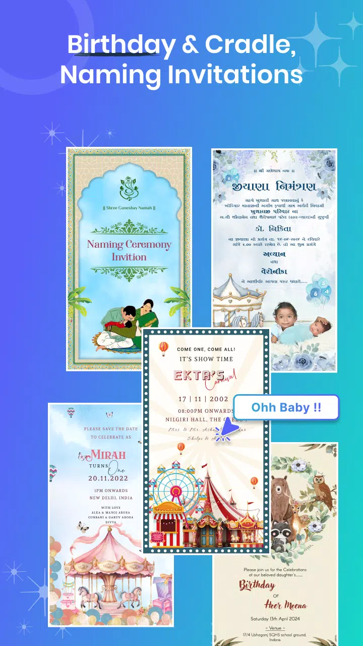 Invitation Maker - Card Design スクリーンショット 3