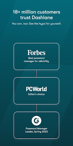 Dashlane - Password Manager Captura de pantalla 0