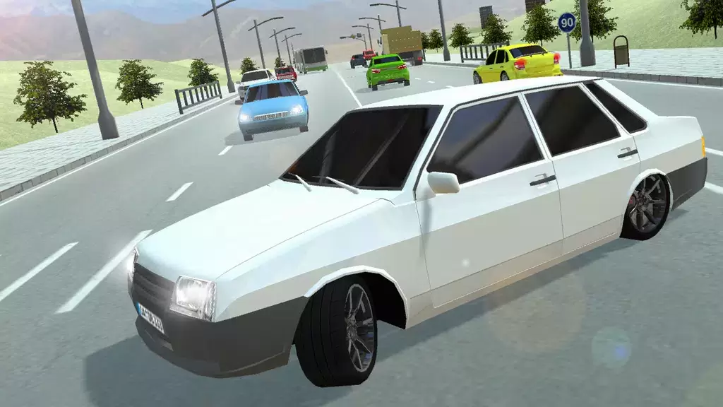 Russian Cars: 99 and 9 in City 스크린샷 2