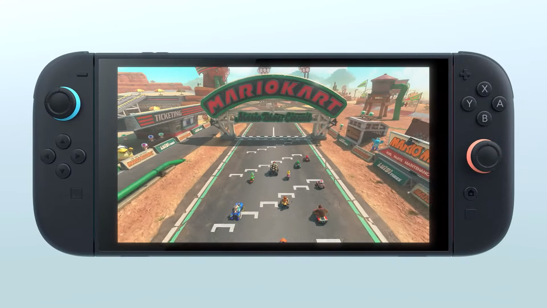 Nintendo Switch 2 side view