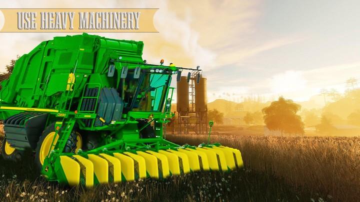 Farmer Farming Simulator Game Screenshot 0