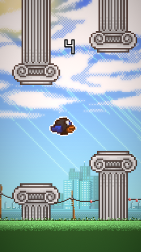 Hyper Day 4 - Flappy Bird Remake 螢幕截圖 1