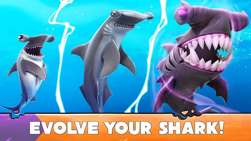 Hungry Shark Evolution Mod Ekran Görüntüsü 3