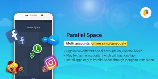 Parallel Space-Multi Accounts Tangkapan skrin 0