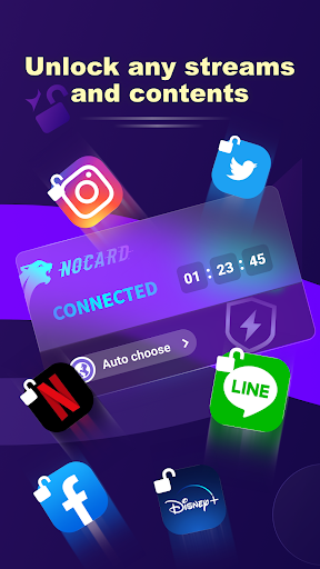 NoCard VPN - No Card Needed स्क्रीनशॉट 3