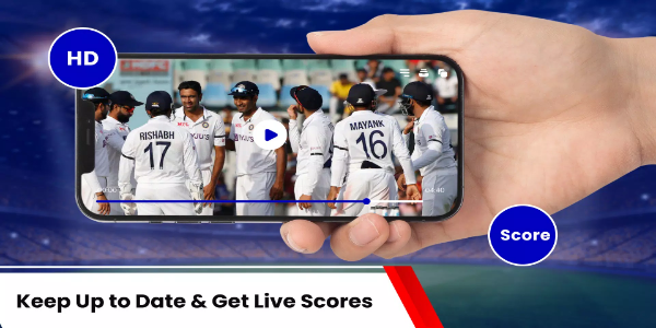 Live Cricket TV HD: Streaming应用截图第2张