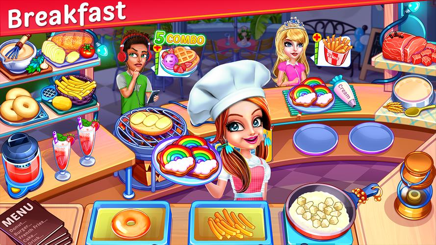 Cooking Express Cooking Games Capture d'écran 2