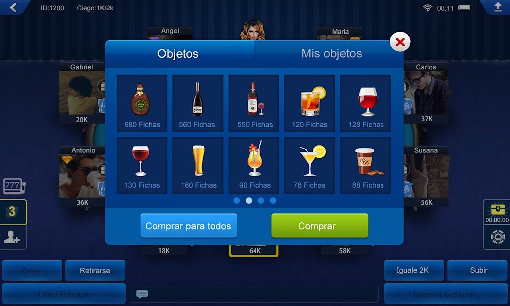 Poker Latino HD 스크린샷 1