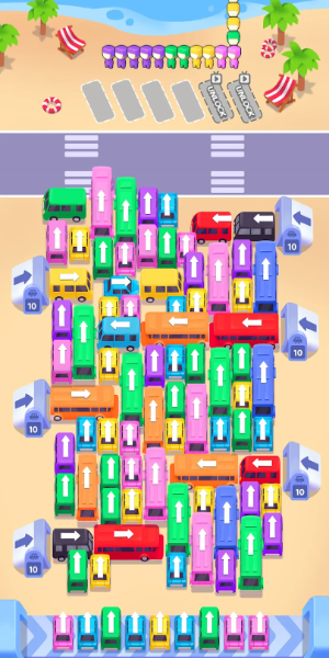 Bus Frenzy : Station Shuffle Ảnh chụp màn hình 1