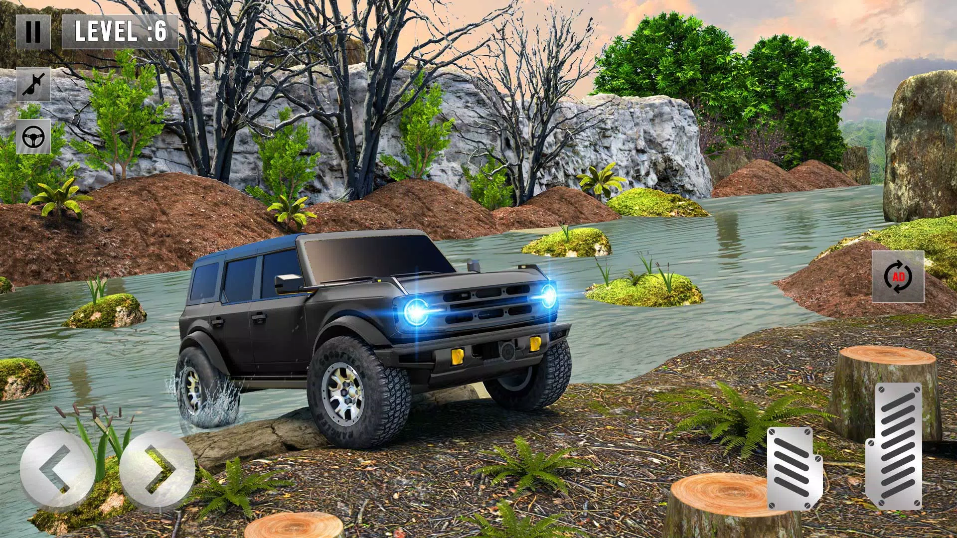 4x4 SUV Car Driving Simulator Captura de pantalla 0