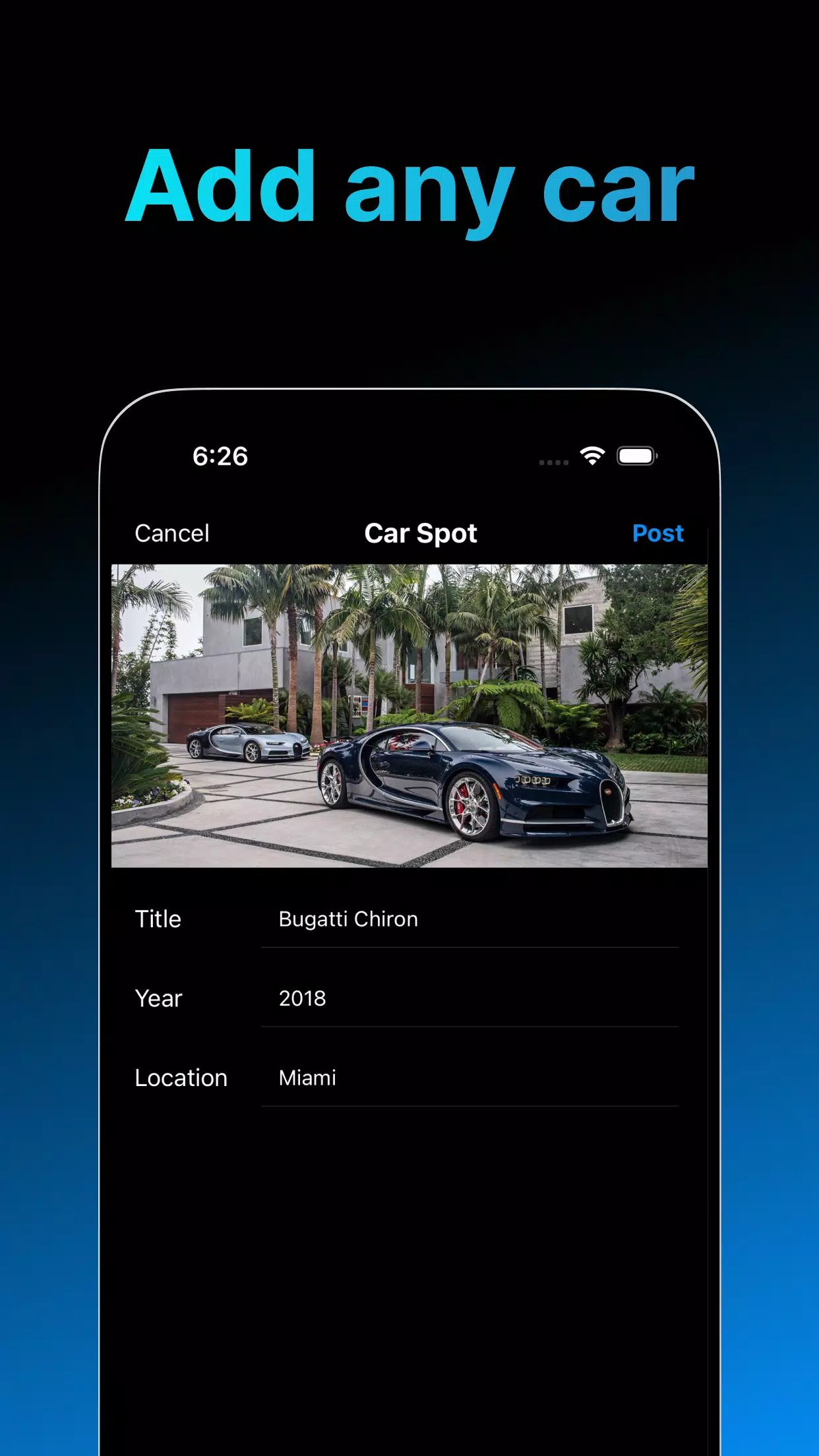 Car Spotting App ภาพหน้าจอ 3