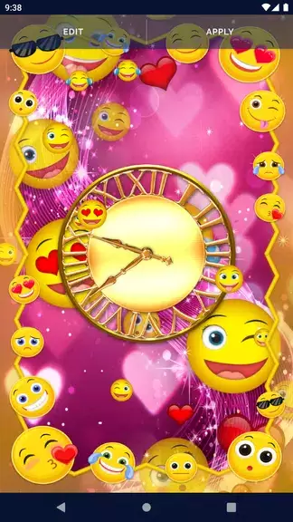 Cute Emoji Live Wallpaper ဖန်သားပြင်ဓာတ်ပုံ 2