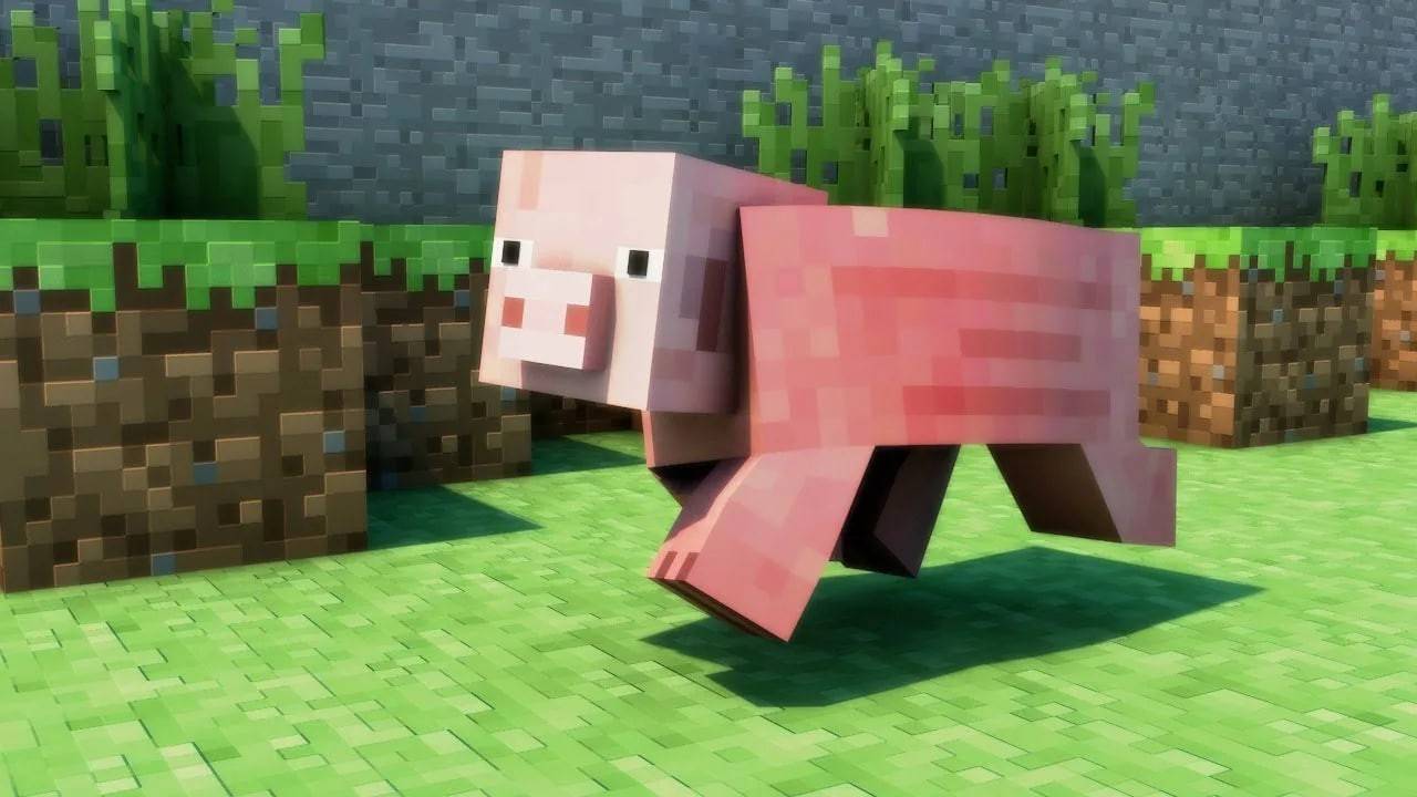 หมูใน Minecraft