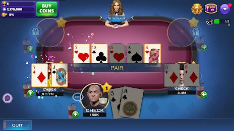 Texas Holdem Mania: Poker Game Schermafbeelding 1