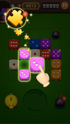 Dice Jigsaw Puzzle Captura de tela 1