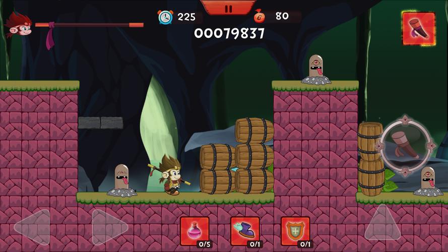 Willie the monkey king island Zrzut ekranu 1