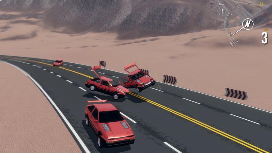 Car Crash Simulator Sandbox 3D Captura de pantalla 2