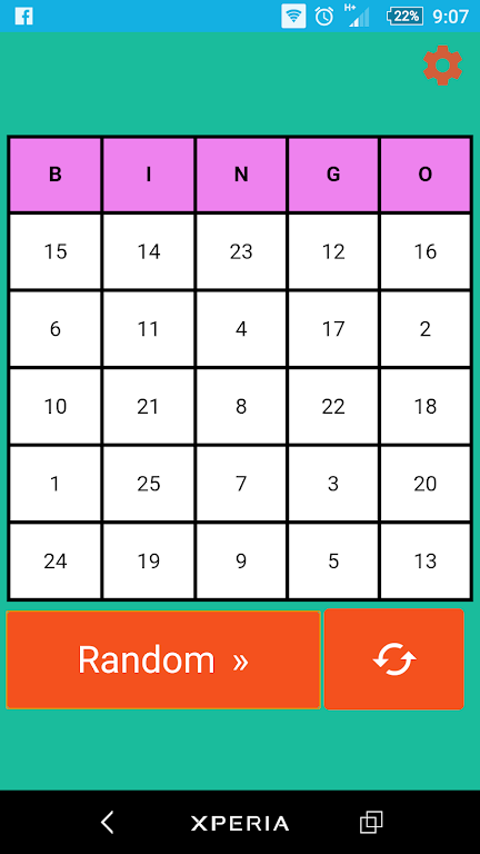 Bingo 2 player Capture d'écran 0