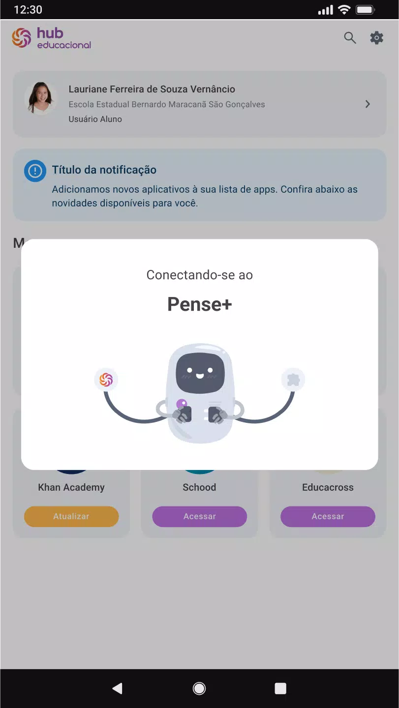 Hub Educacional 螢幕截圖 3