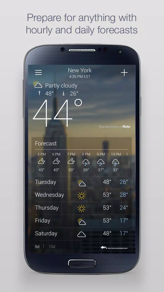 Yahoo Weather ภาพหน้าจอ 1