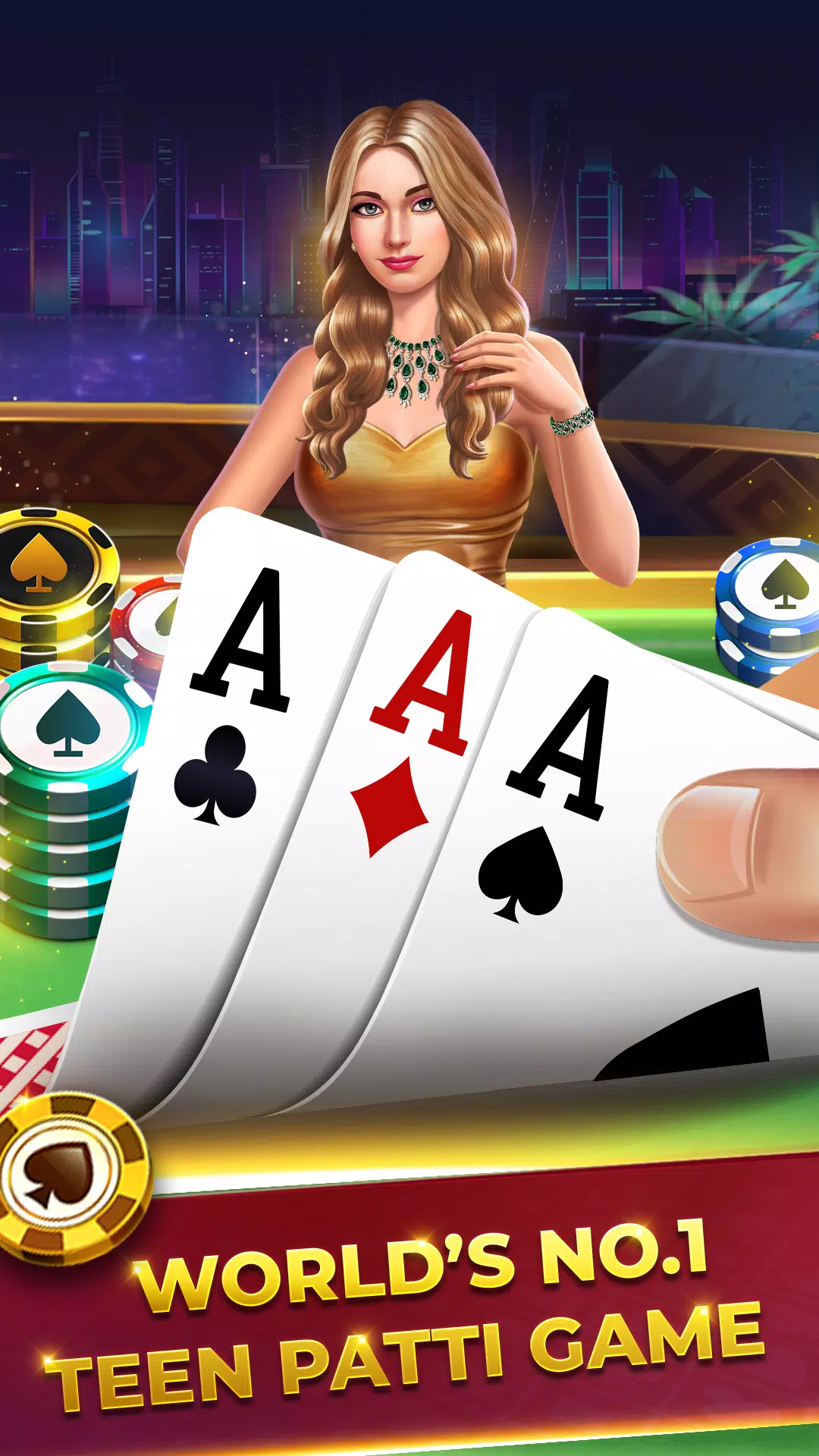 Schermata Teen Patti King® -3 Patti Card 1