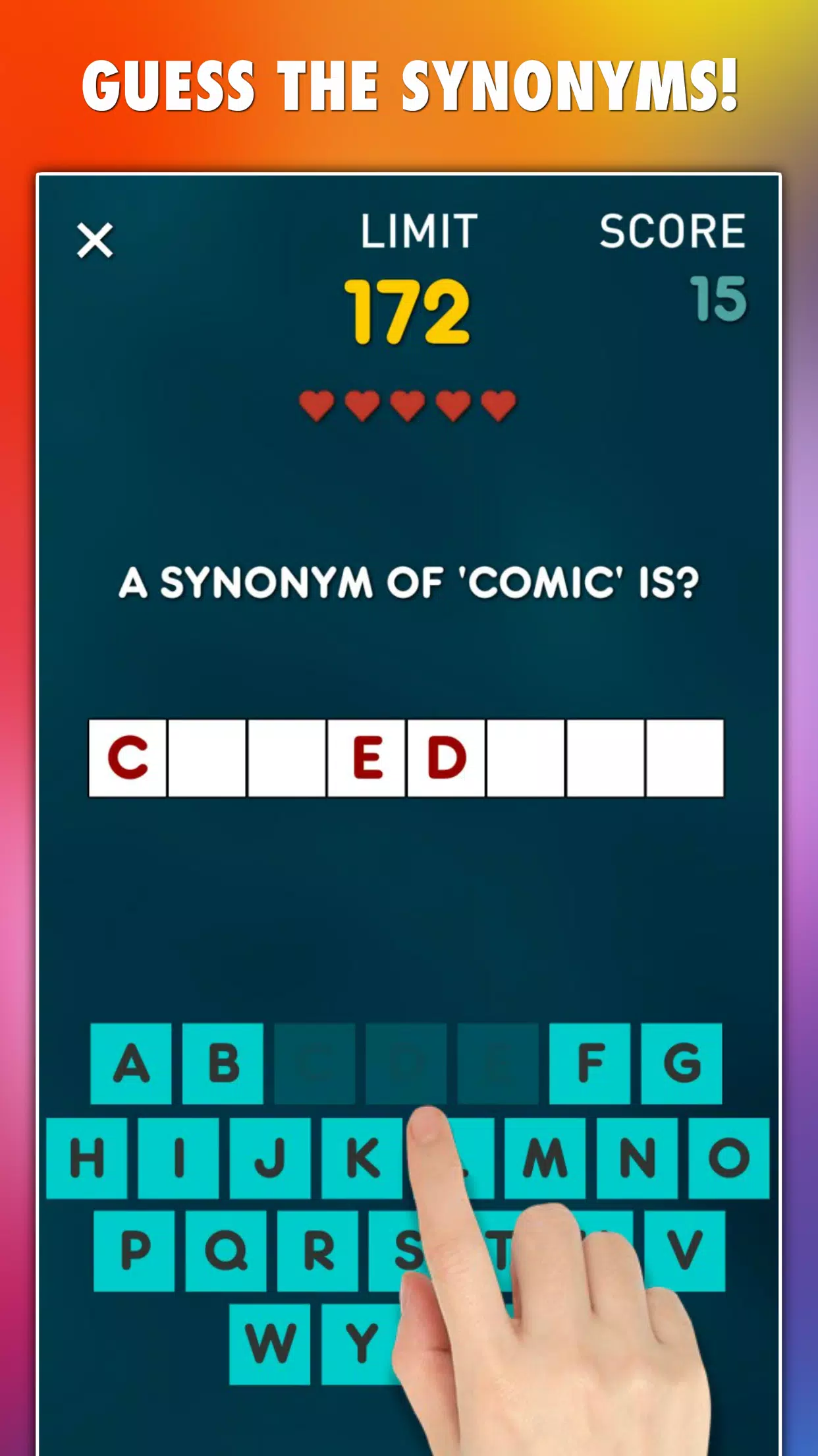 Synonyms Game スクリーンショット 2