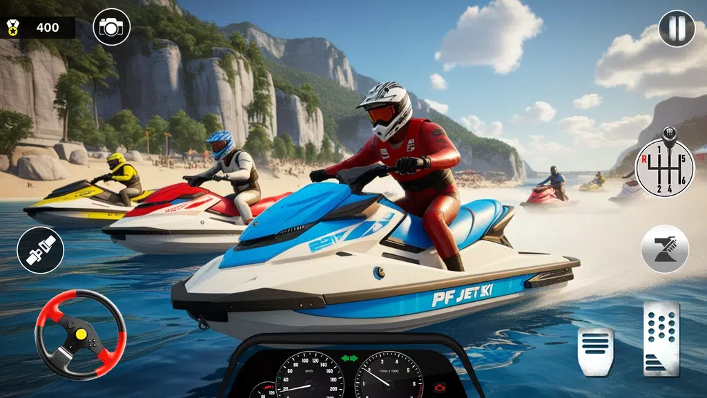 Super Jet Ski 3D Offline Game Ảnh chụp màn hình 0