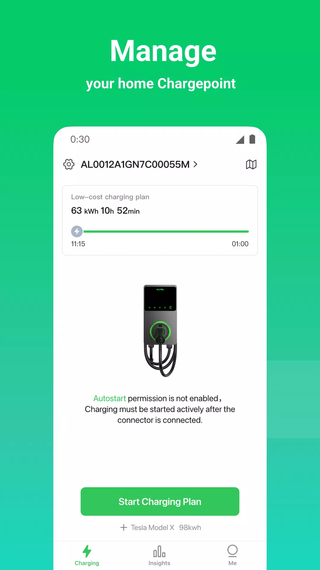 Autel Charge Tangkapan skrin 1